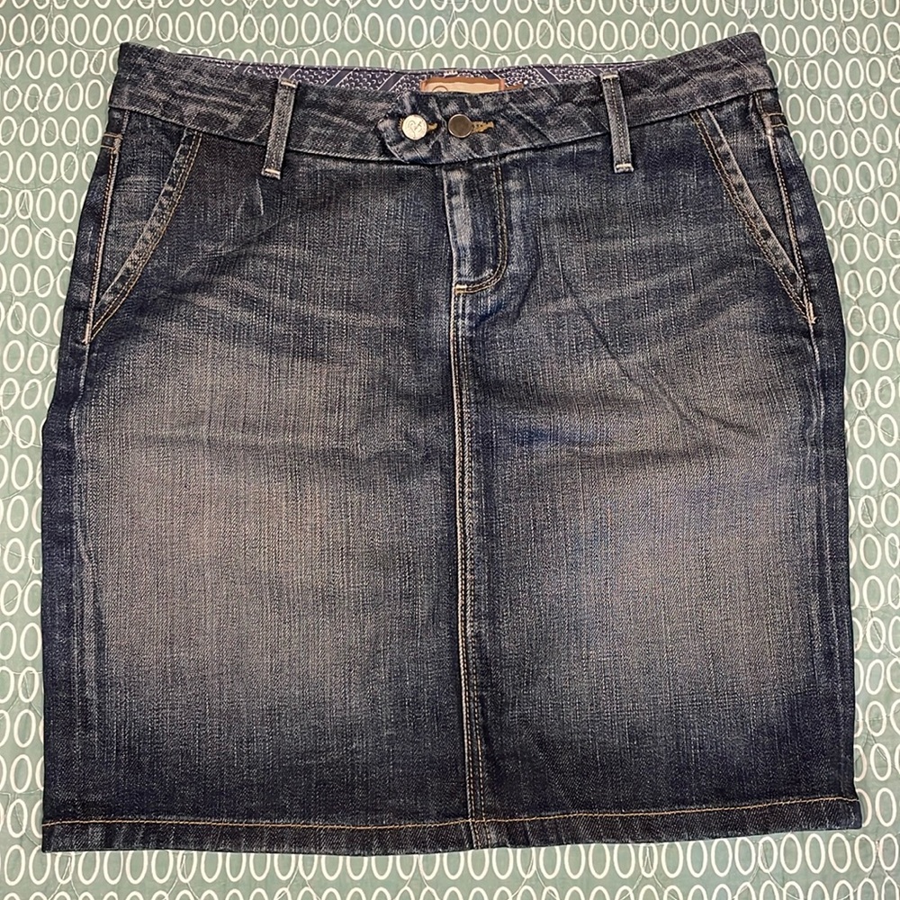 Paige Denim Jean Skirt